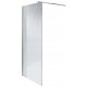 Walk-In tuš stena FLIT 100x190 cm, steklo 8 mm