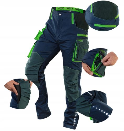 Neo Tools Delovne Hlače Cordura 81-226 Premium XL/54