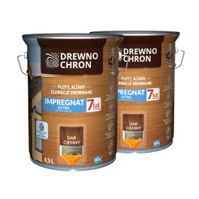 Drewnochron 364456 temni hrast impregnacija 9 l