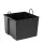 Cvetlični lonec Lamela 34 cm x 34 x 28 cm, črna plastika