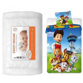 Komplet posteljnine Paw Patrol 100 x 135 cm roza