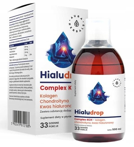 Hialudrop Complex: Inovativni Prehranski Dodatek s Kolagenom, 500 ml