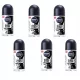 NIVEA MEN Črno Beli Moški Antiperspirant Roll-On 50 ml x 6