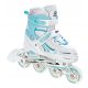 Rolerji Croxer Optima White/Mint, nastavljivi 39-42, Abec7 kolesa

Rolerji Croxer Optima White/Mint so odlična izbira za ljubitelje rolanja. Ti kakovostni rolerji so opremljeni z nastavljivim trakom z