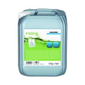   Slovenian Name: Tekočina za pomivalni stroj Winterhalter Bistro F420 e 12 kg

SEO-Optimized Description:
Specializirano čistilo Winterhalter Bistro F420 e 12 kg je tekoče alkalno čistilo, primerno za 