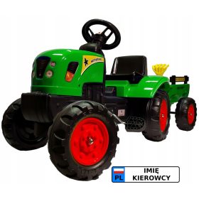 Otroški traktor Agat s prikolico in PROMO tablico