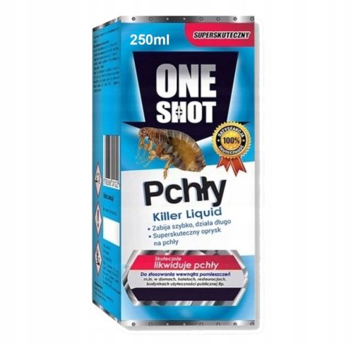 One Shot slovensko sredstvo proti bolham v pršilu 250 ml