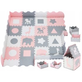   Penasta podloga za sestavljanje sestavljanke Moby-System PMF1, 16 kosov, dimenzije 32x32x1 cm