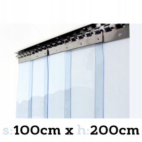 Kakovostna PVC zavesa za vrata iz folije