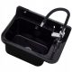 Zlewozmywak Royal Sanitary Black 50 z baterijo