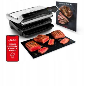   Tefal Optigrill Elite XL GC760D30 zložljiv električni žar srebrna/siva 2200 W