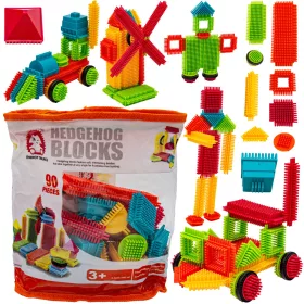 Kreativni gradbeni kocki Škratki Set 90 kosov