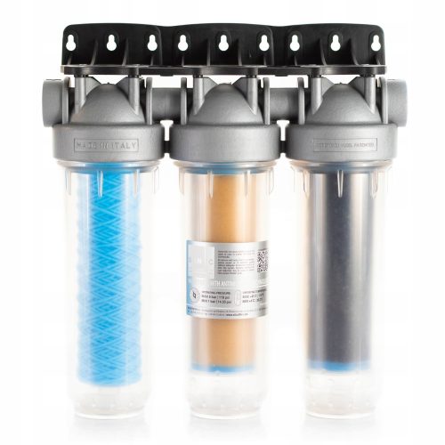 Optimized name: Atlas Filtri Trojni vodni filter trio 0 l za celotno hišo

SEO-optimized description: 
Atlas Filtri Trojni vodni filter trio 0 l je vrhunski vodni filter za celotno hišo, proizveden s 