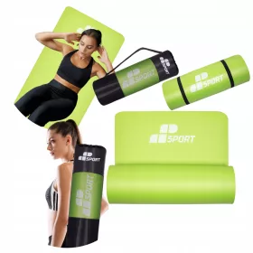   MP Sport Premium GIMNASTIČNA NBR Podloga za Vadbo 180cm x 60cm Zelena