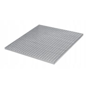   Krata pomostowa RESKRAT 1000x1000 mm Pocinkana Ploščata Palica 30x2 mm Metalna Platforma