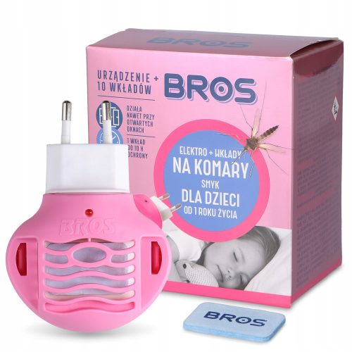 Elektrofumigator za komarje s kartušami Bros, 10 kosov