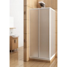 Kvadratna tuš kabina z drsnimi vrati 80 x 80 cm