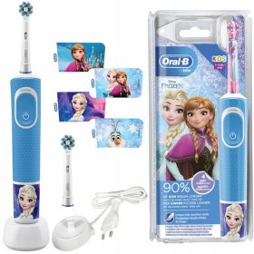    Oral-B Vitality 100 Kids Frozen električna zobna ščetka, modra