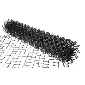 SIATKA ZA OGRAJE 3.1 POCINKANO + PVC GRAFIT 55 10M