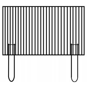  Žar na oglje Jerzyk 35 x 54 cm