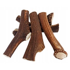 večilka za pse iz jelenovega rogovja Biotop XXL