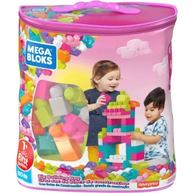 Mega Bloks Gradniki Torba 80 kosov Roza DCH62