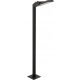 Pravokotna LED vrtarna svetilka Nowodvorski s poti, 118 cm, črna