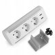 Gniazdo za mizo USB Spacetronik bela