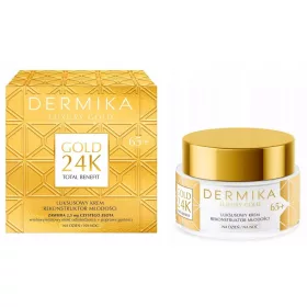   Dermika Zlati 24-karatni regenerator za mladost 65+ za dnevno/nočno nego 50 ml