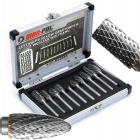 Frezni set za kovino Mar-Pol 10 kosov 6mm