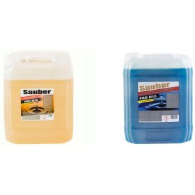 Pralno sredstvo 10L + sredstvo za lesk 10L Sauber - set