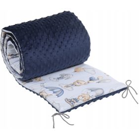   BABYMAM VARSTVENI MINKY ZAŠČITNIK 180X30 ZA POSTELJO 120X60