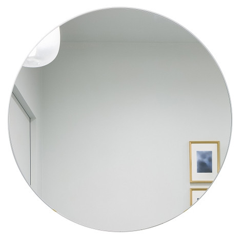 Okroglo ogledalo Silver Vision, ekološko, 90 cm, vrhunska kakovost