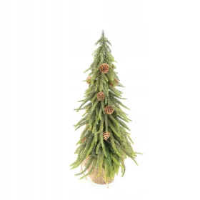 Umetno božično drevo Erbis Z zlatimi storži, 40 cm