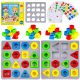 Edukacijska Puzzle igra - Ujemanje oblik in barv