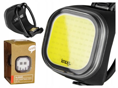 KNOG BLINDER MINI SKULL PREDNJA SVETILKA ZA KOLO 8 NAČINOV 50 lm USB