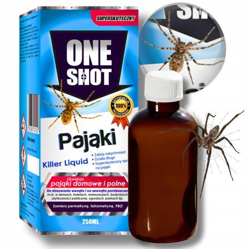 One Shot tekočina proti pajkom 0,3 kg 250 ml
