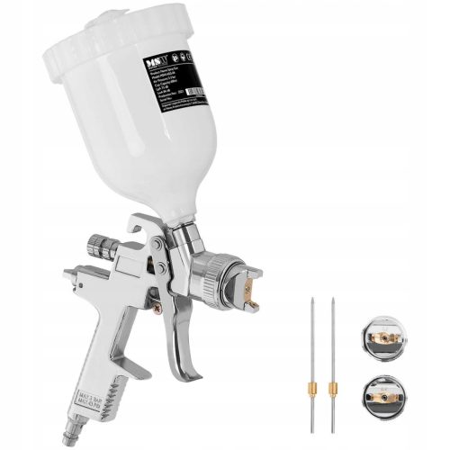 Pistolet za barvanje MSW-ASG-04 600 ml 3,5-5 bar 3 šobe