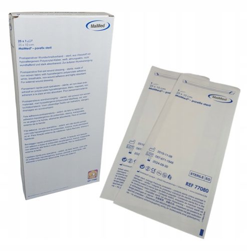 Sterilni samolepilni obliži Porefix Steril 25 x 10 cm - paket 25 kosov