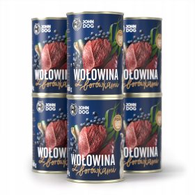 John Dog Berry Line Govedina z borovnicami 6x400g