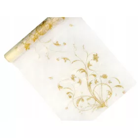  Organza PartyDeco ORD3-079 0,36 x 9 m krem