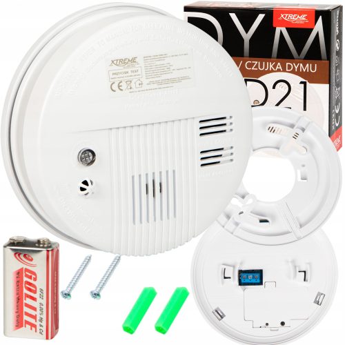 Brezžični detektor dima OPTI-SAFE XD21 9V 230V