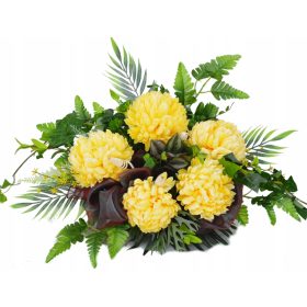 udovit venec umetnih cvetov za pokopališče in grob