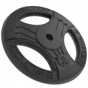 FITGRIP ŽELEZNO UTEŽENO KRMILNO KOLESO GYM 20KG 29MM
