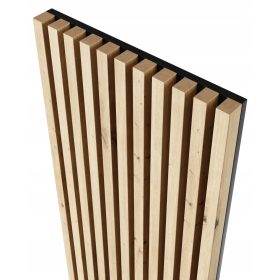   Dekorativna lesena stenska obloga 18 cm x 275 cm MDF plošča