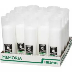   Parafinski vložek za sveče Bispol Memoria, 80 ur, višina 20,5 cm, pakiranje 20 kosov