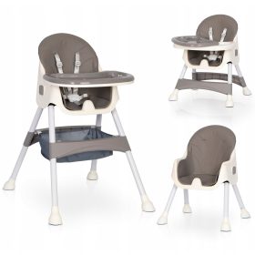 Krzesełko za hranjenje PICOLO 4v1 z varnostnimi pasovi