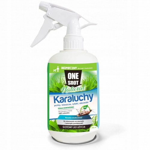 Tekočina proti ščurkom, klopom in bolham One Shot 0,5 kg 500 ml