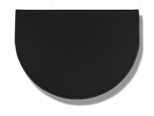 Blat pred kaminom Enigma-Art BL-cz100x70C, črna, 100 x 70 cm
