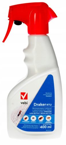 Uničevalec škodljivcev Draker RTU 400ml